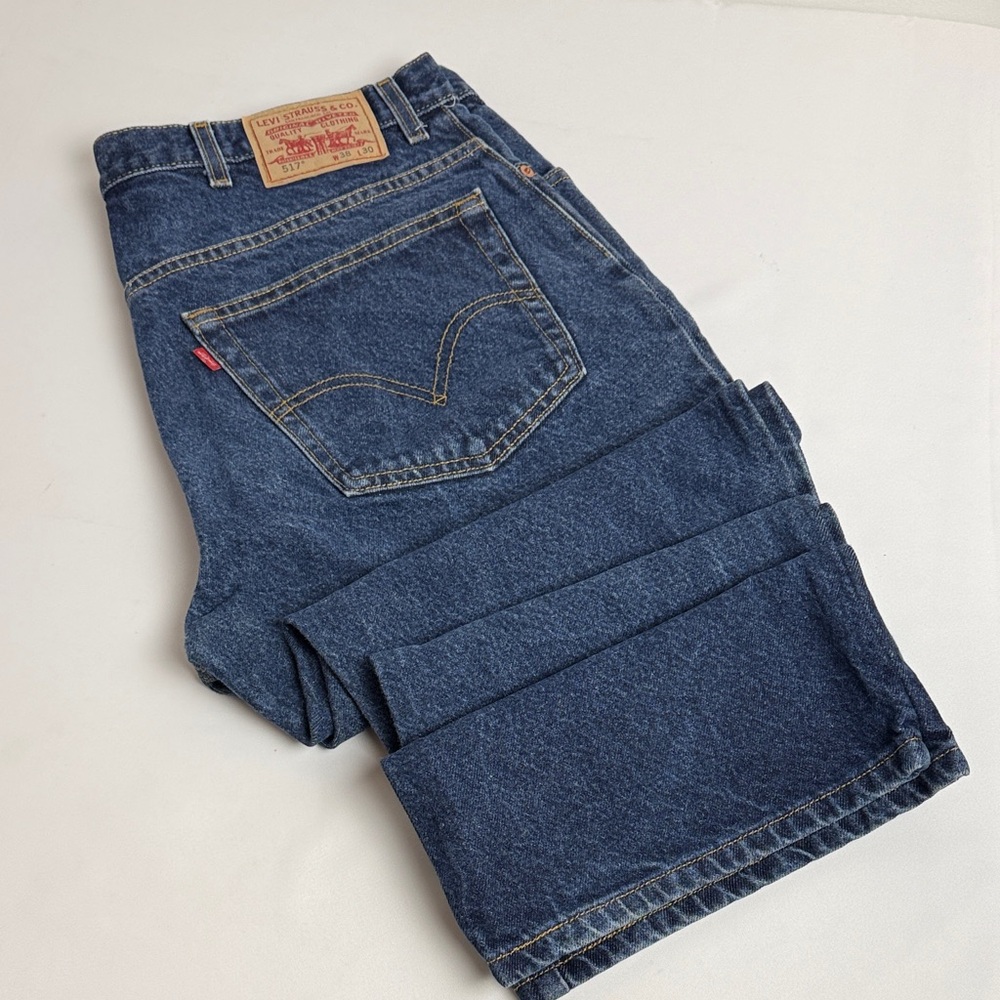 517 Boot Cut Levi's Men's Classic Indigo Jeans